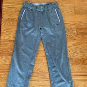 Nike Dri fit gray sweatpants